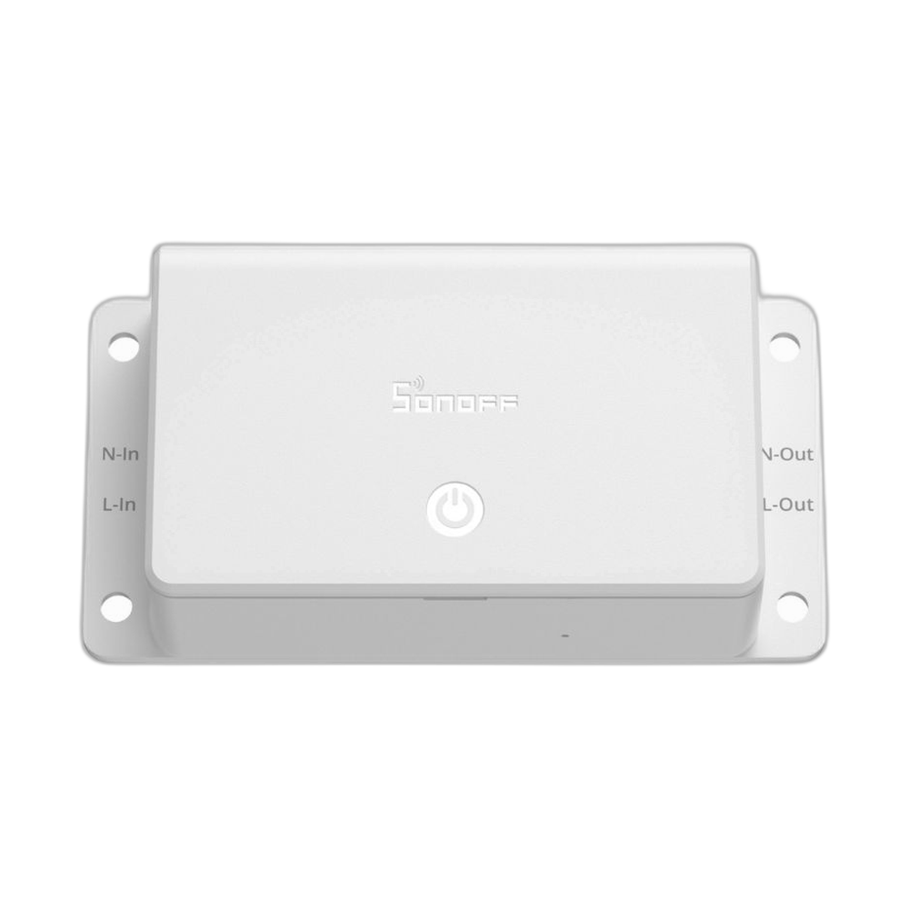 Sonoff Basic Gen5 front-tilted view