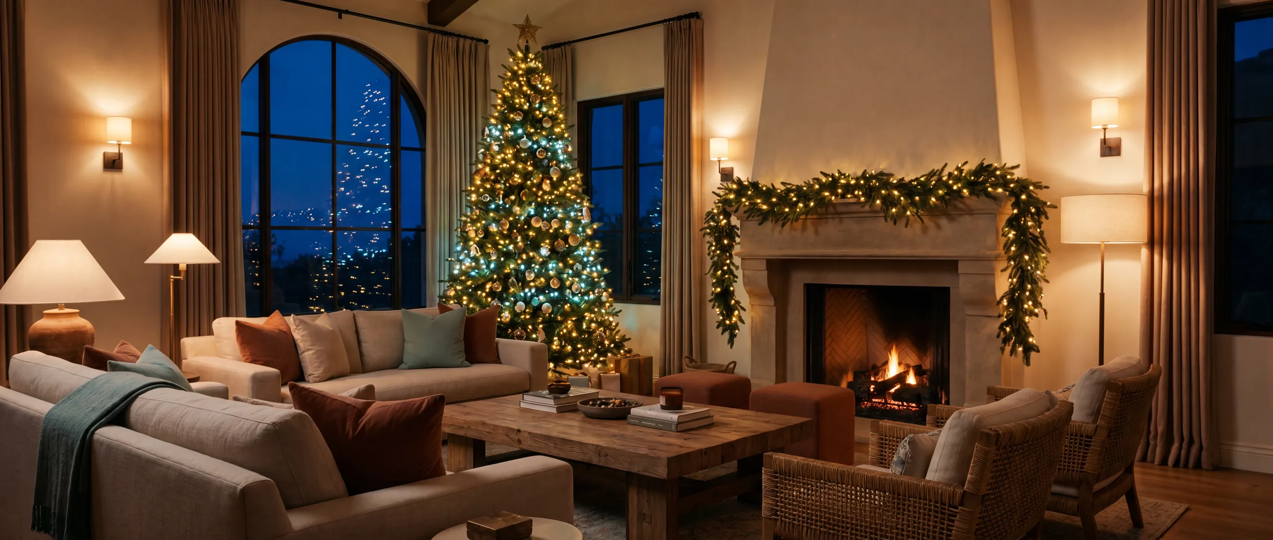 Holiday Decor with Smartio smart lighting