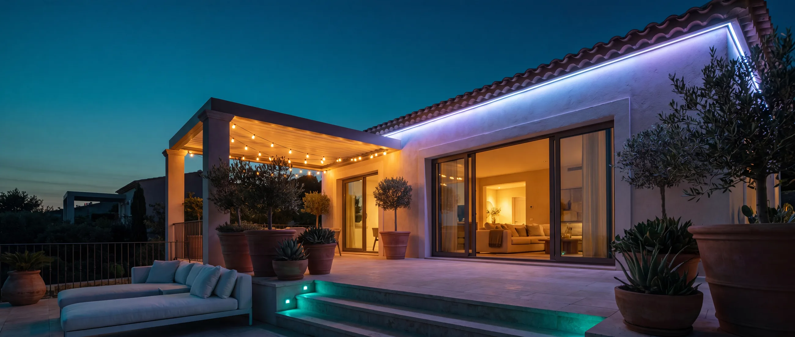 Yard & Outdoor with Smartio smart lighting