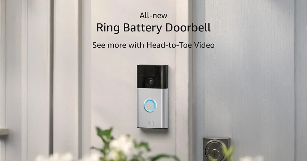 All-new Ring Battery Doorbell