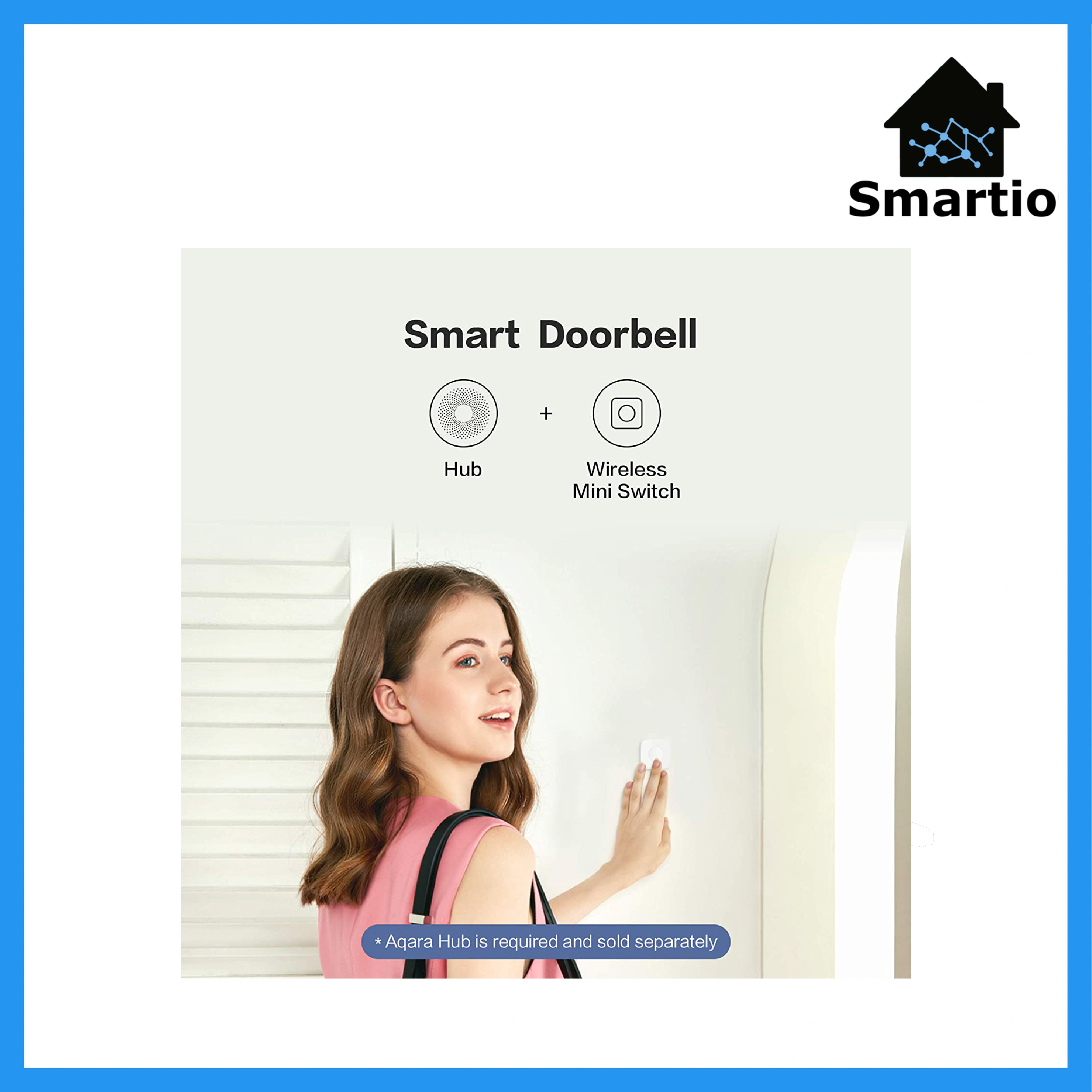 Aqara Wireless Mini Switch Smartio Lebanon Smart Home Lebanon