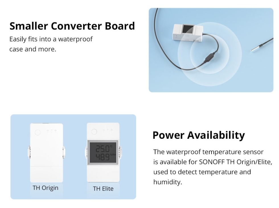 Sonoff Waterproof Temperature Sensor Smartio Lebanon