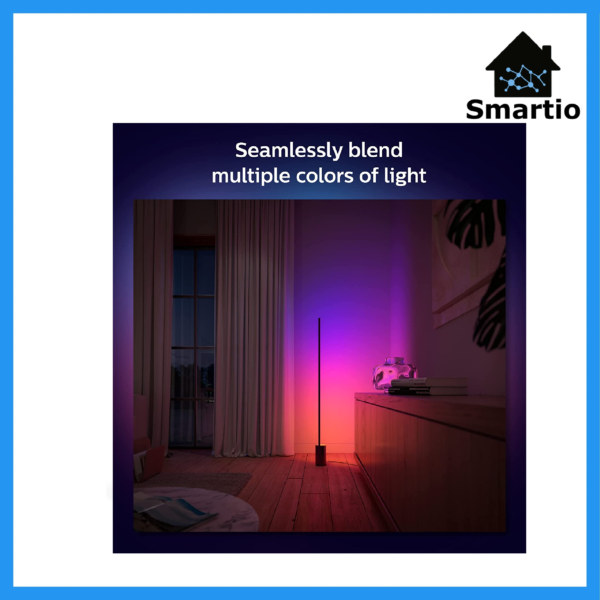 Philips Hue Gradient Signe Floor Lamp – Black Smart Lightning Make Your Home A Smarter Place
