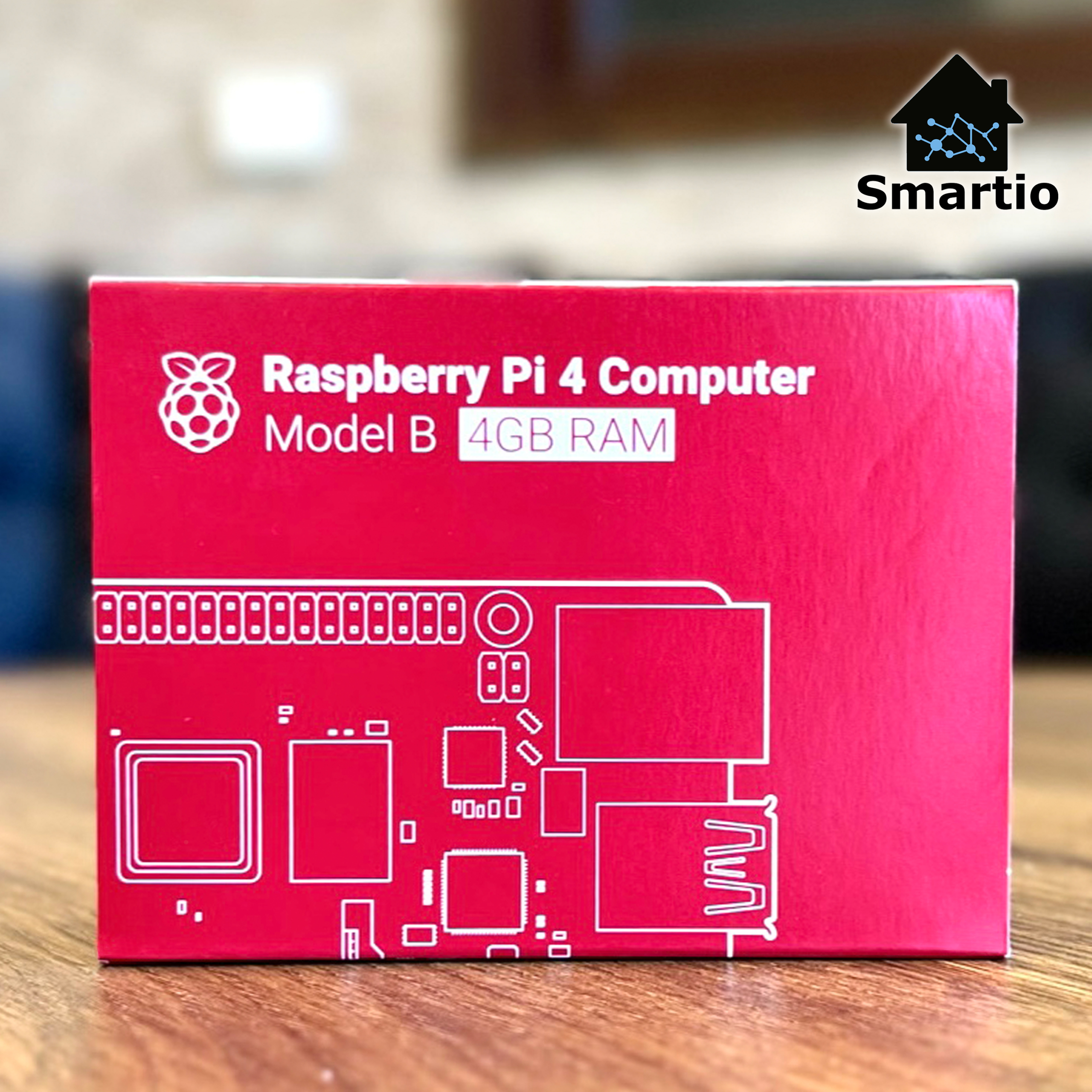 Miuzei Raspberry Pi 4 Case with Fan Cooling Pi 4B Case with 5V 3A Power  Supply, 4 pcs Aluminum Heatsinks Support Pi 4 Model B 8gb/4gb (No Raspberry  Pi