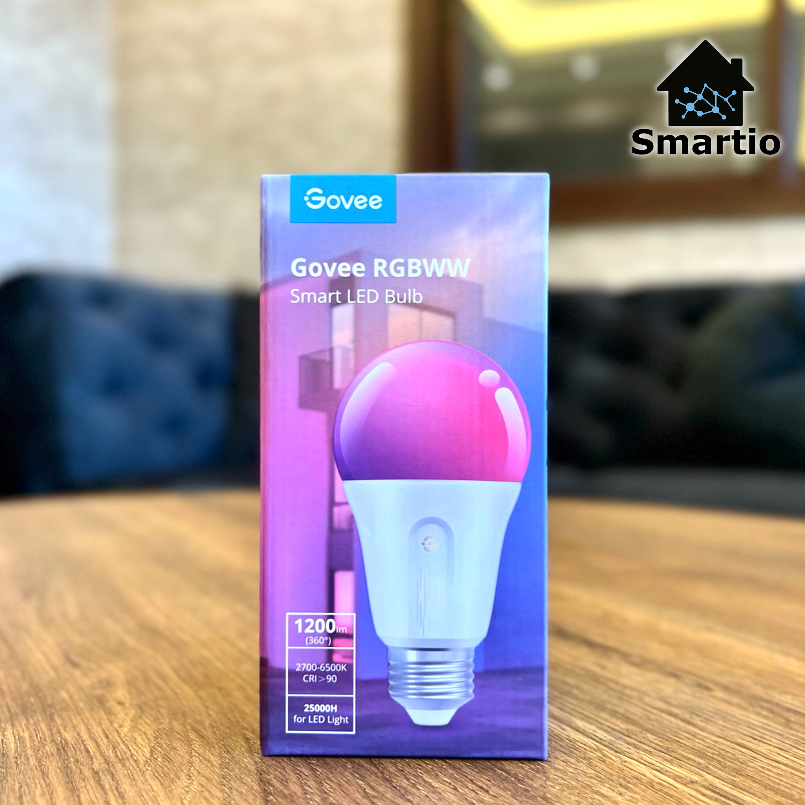 Govee Smart Light Bulbs, WiFi & Bluetooth Color Changing Light