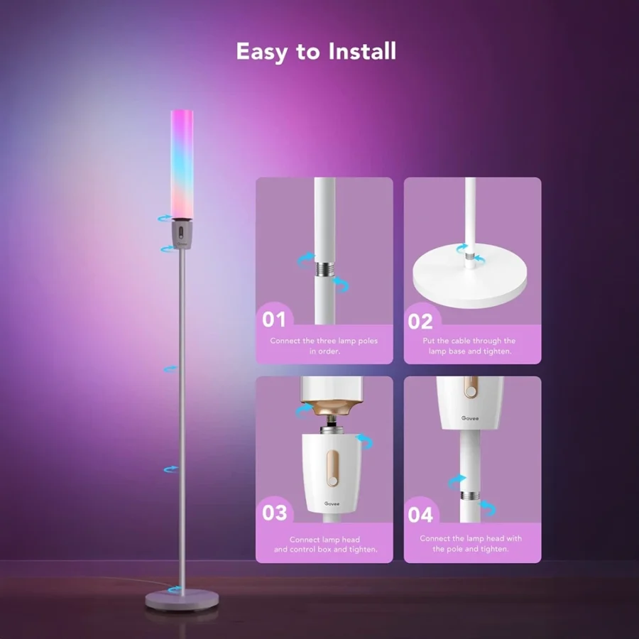 Govee Cylinder Floor Lamp