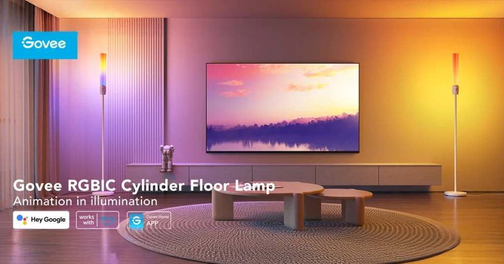 Govee Cylinder Floor Lamp H6078