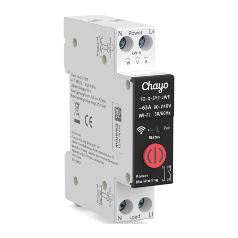 Tongou Chayo Smart Circuit Breaker - Sonoff/eWeLink Compatible