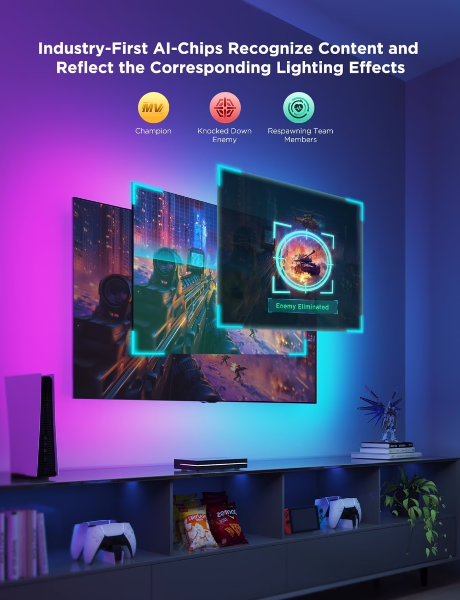 Govee Smart AI Sync Box Kit (55-65 inch) view 7
