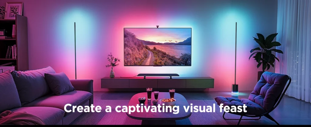 A Smart Floor Lamp for Your Gaming Room