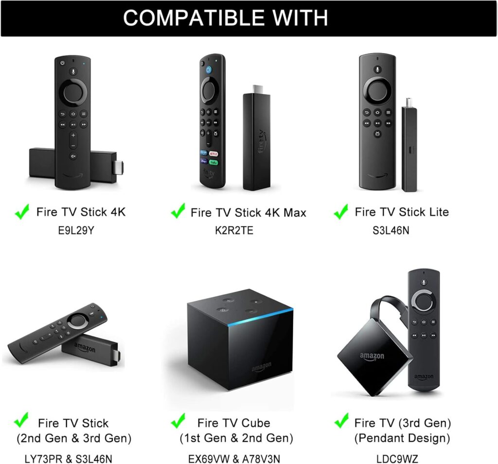 Fire TV Stick Replacement Remote