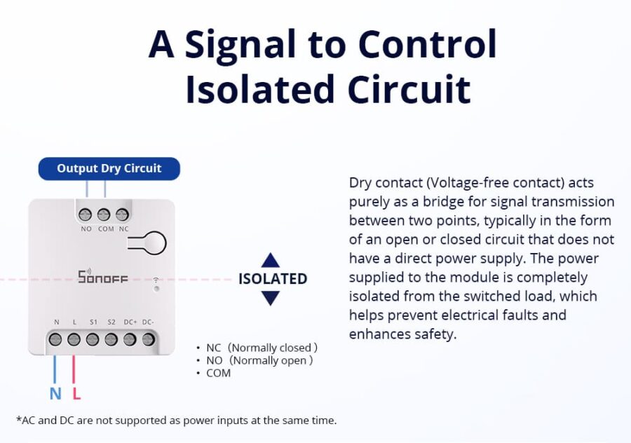 Sonoff MINI Dry Smart Switch