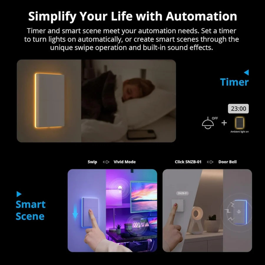 Sonoff TX Ultimate Wall Switch 120 Type