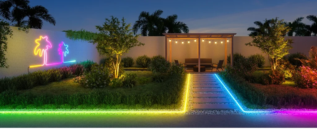 Vibrant Outdoor Lighting