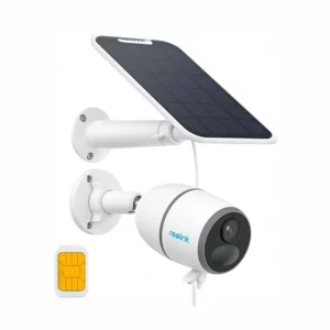 Reolink Go Plus 4MP Battery/Solar Security Camera with 4G LTE, Smart Detection, Two-Way Audio, and Night Vision