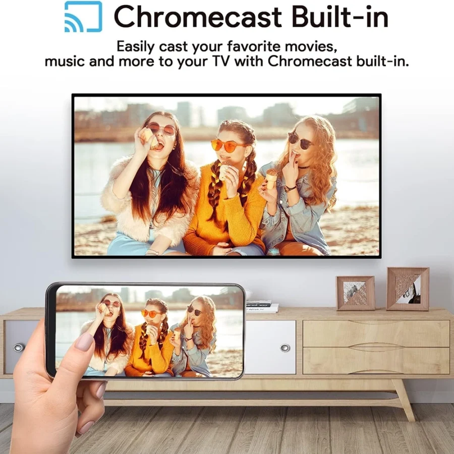 Dcolor Google TV Box GD2 with Chromecast built-in
