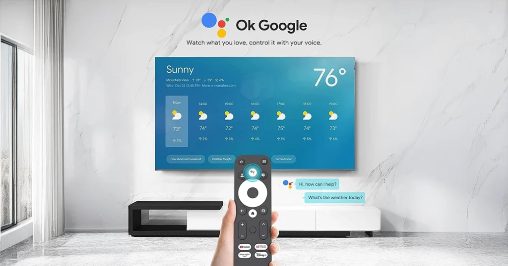 Voice Assistant Remote Control