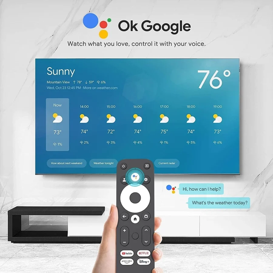 Dcolor Google TV Box GD2 with Chromecast built-in