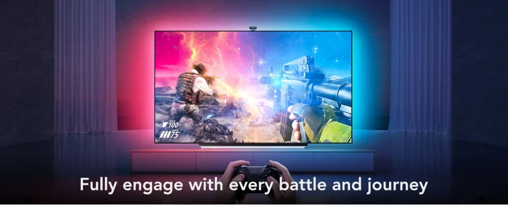 Cool and Colorful TV Backlight