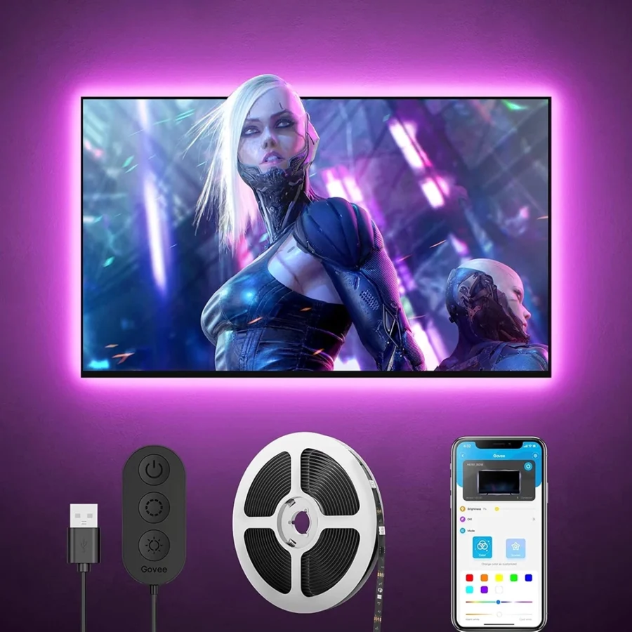 Govee Bluetooth TV LED Backlight for 46-60 inch TVs
