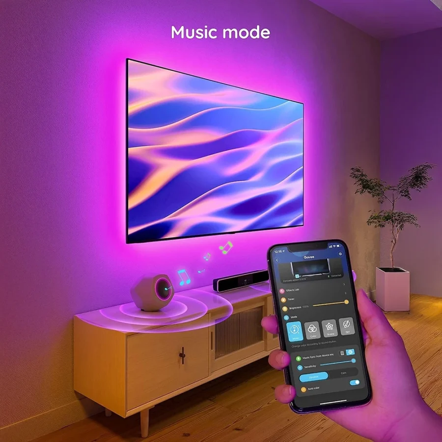 Govee Bluetooth TV LED Backlight for 46-60 inch TVs