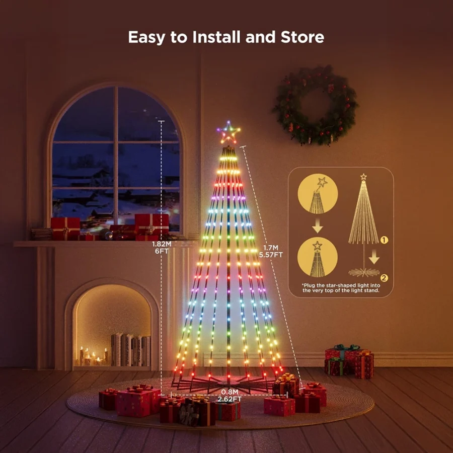 Govee Christmas Cone Tree Lights