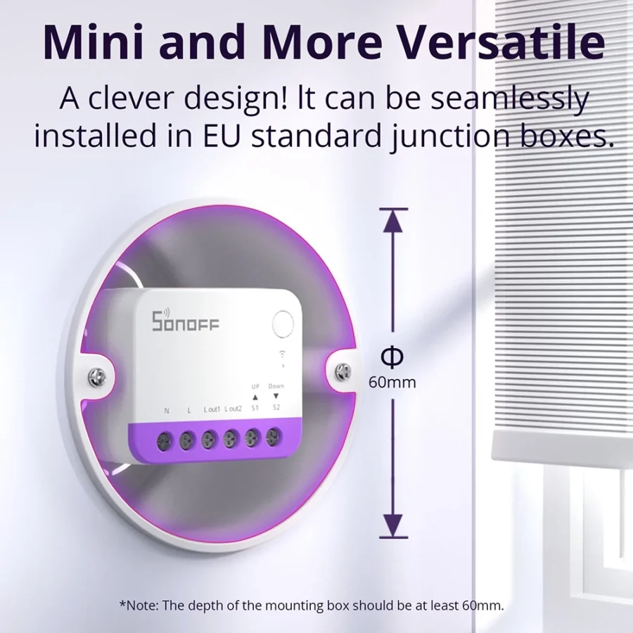Sonoff Roller Shutter Switch | MINI-RBS