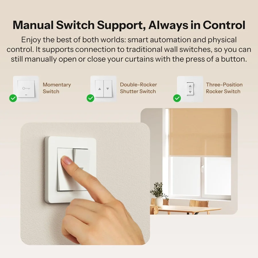 Sonoff Zigbee Smart Roller Shutter Switch | MINI-ZBRBS