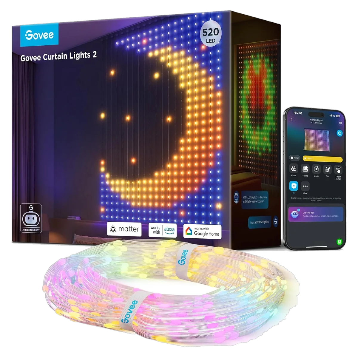 Govee Curtain Lights 2