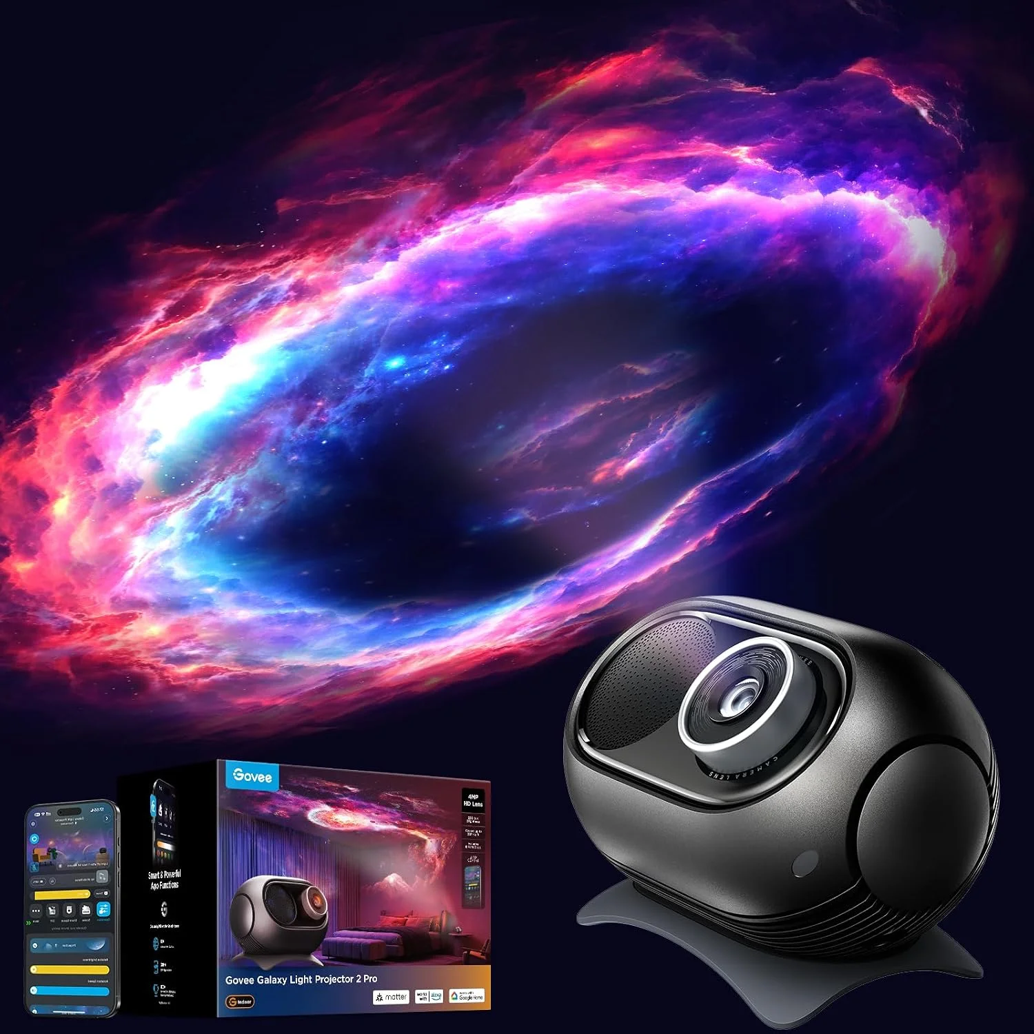 Govee Galaxy Light Star Projector 2 Pro