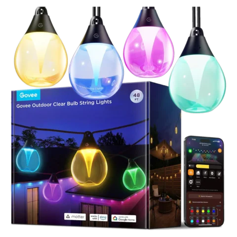 Govee Outdoor Clear Bulb String Lights