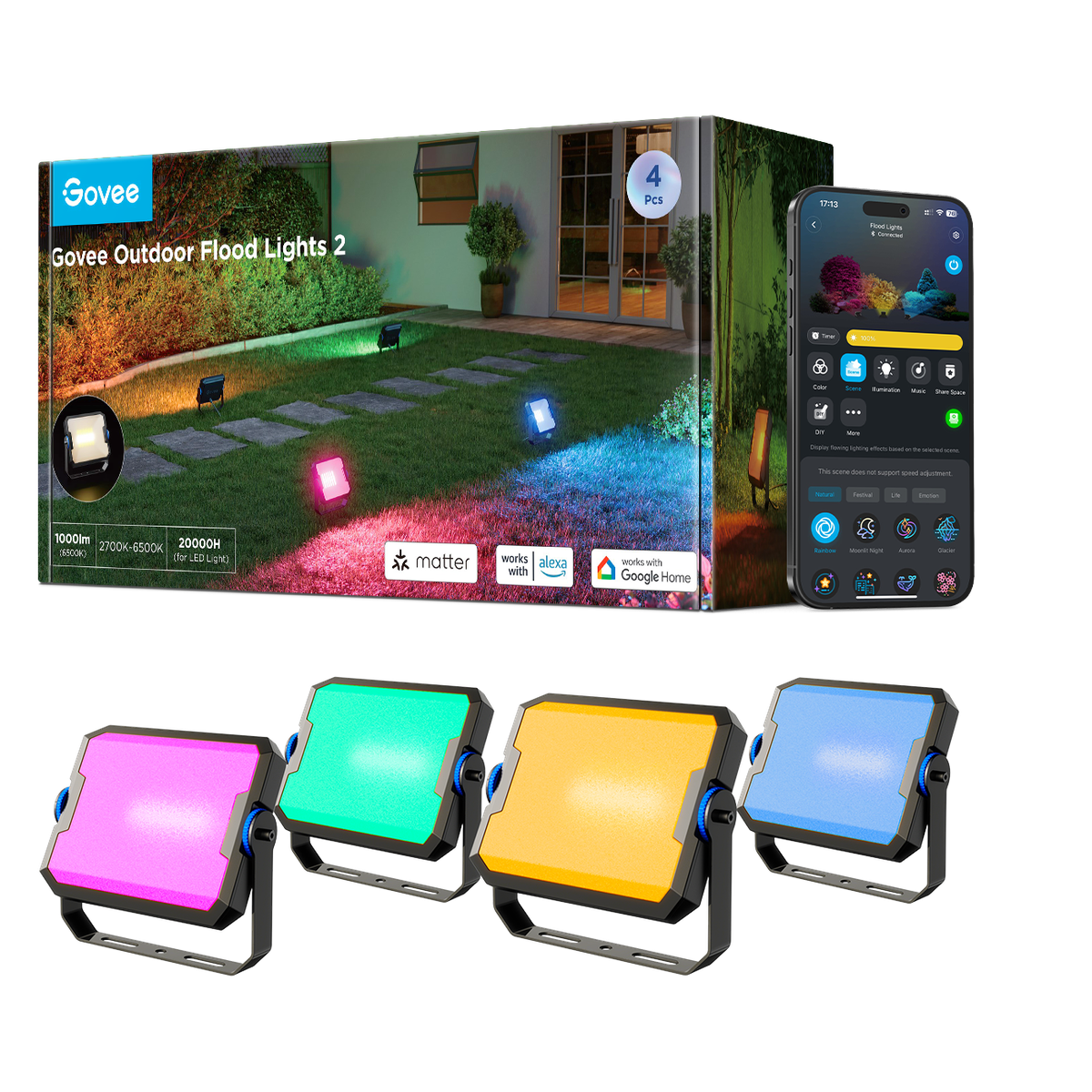 Govee Outdoor Flood Lights 2