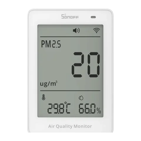 Sonoff AirGuard PM2.5 & PM10 Air Quality Monitor | SAWF-07P