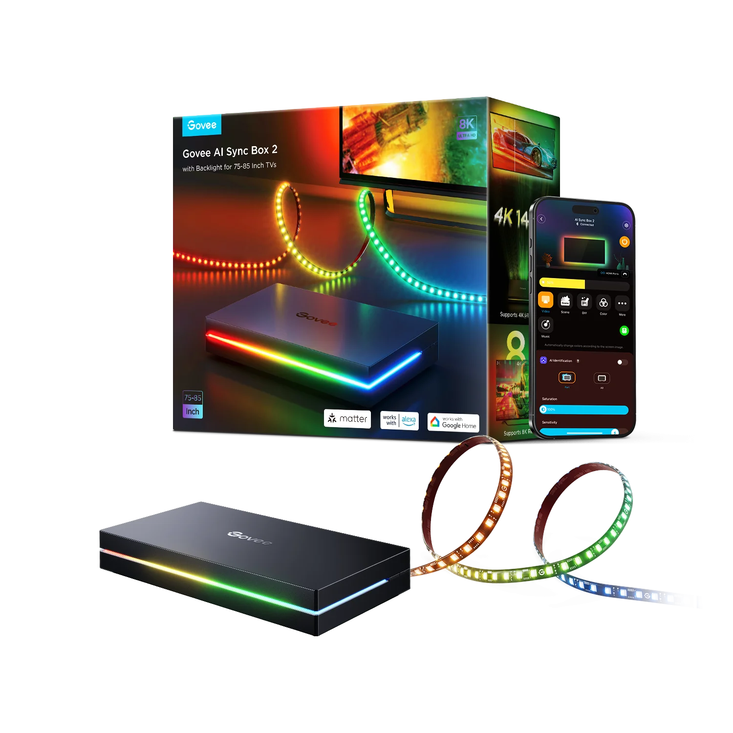 Govee AI Sync Box 2 (75-85 inch)
