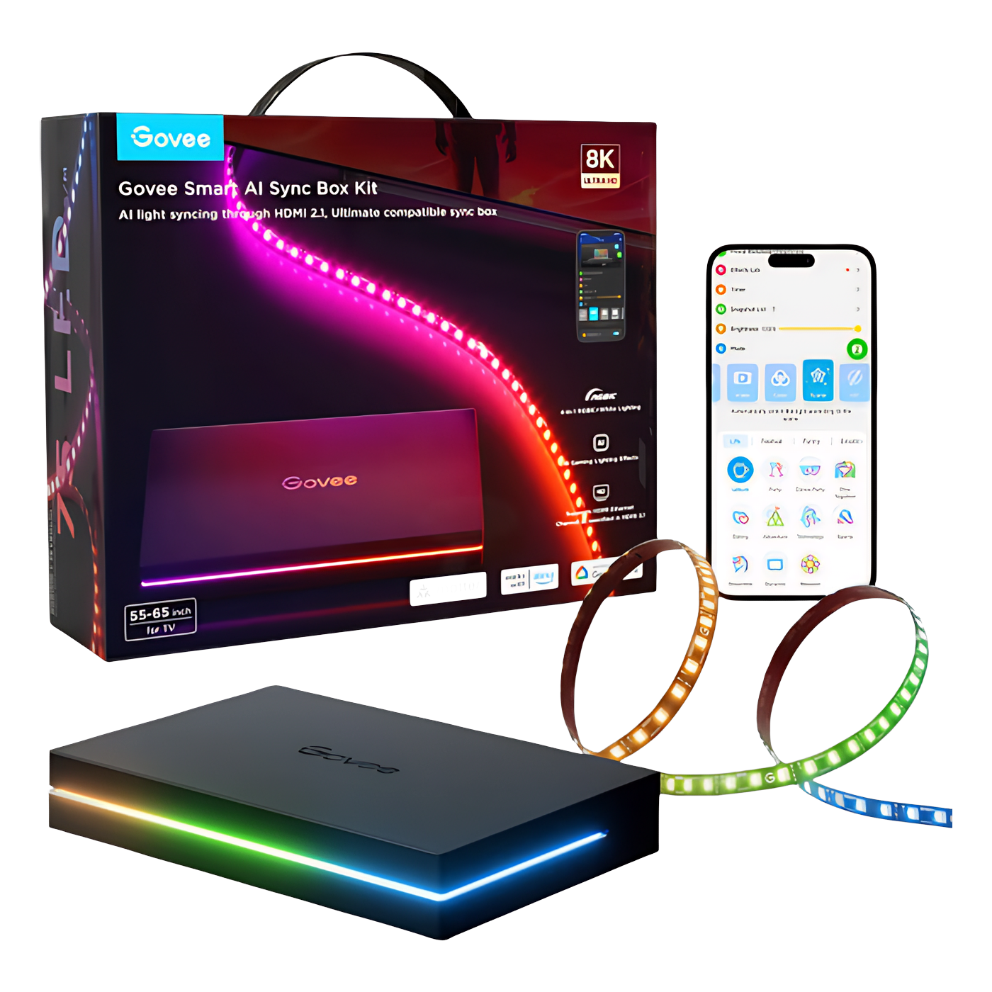 Govee Smart AI Sync Box Kit (55-65 inch)