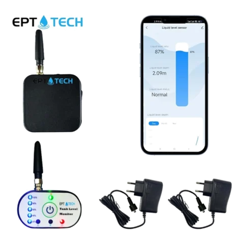 EPT-TECH WiFi Tank Level Monitor with Wall Display